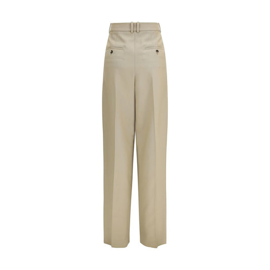 Beige Wool Oves Aries Dress Pants
