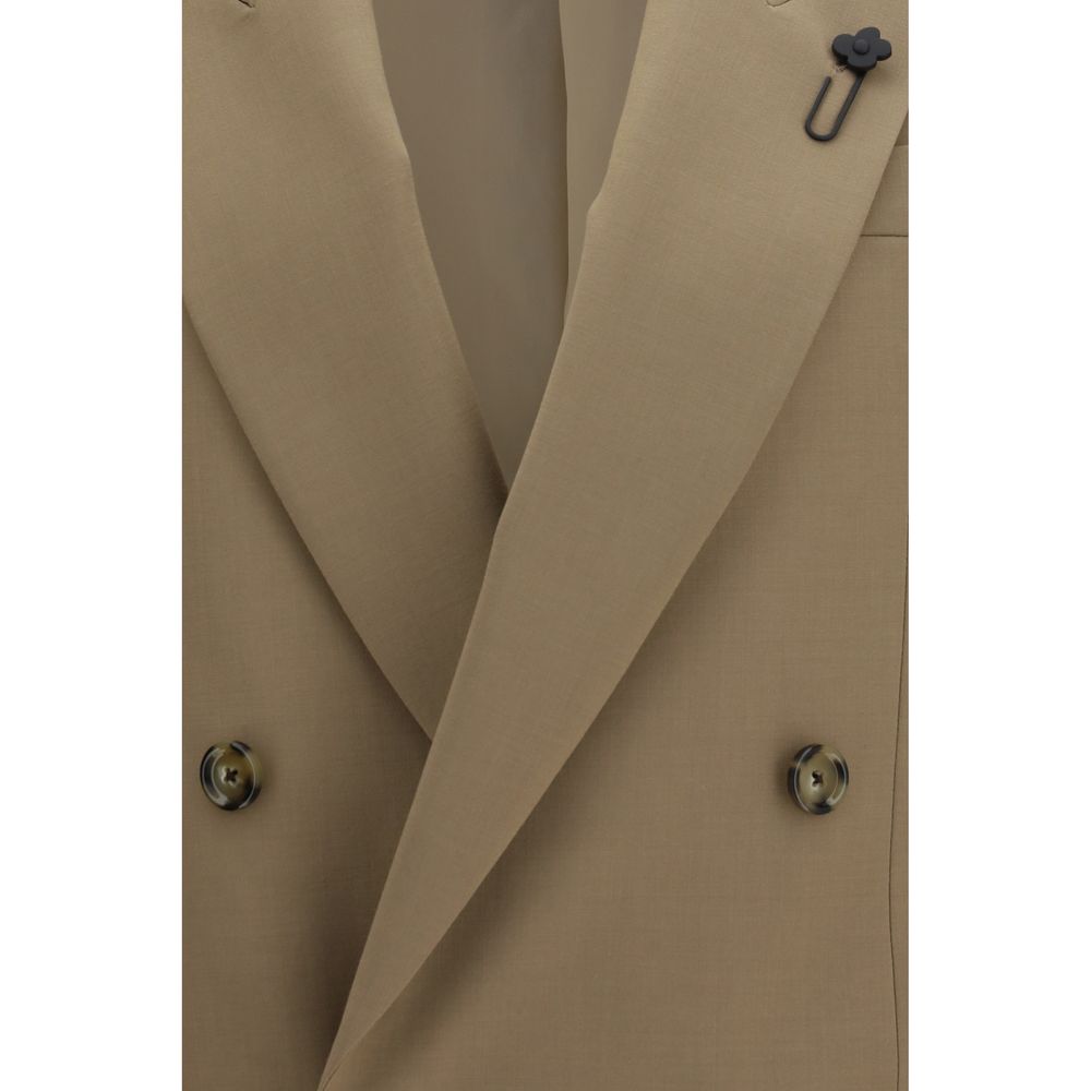 Beige Wool Oves Aries Blazer