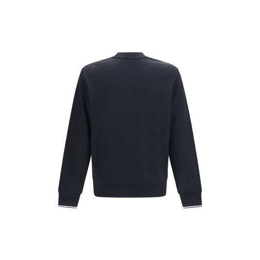 Black Cotton Sweatshirt