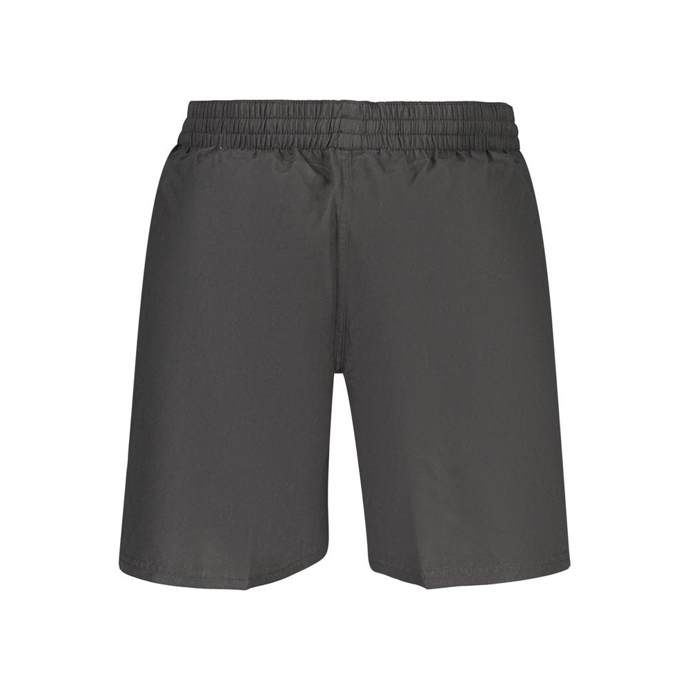 Black Polyester Mens Boxer