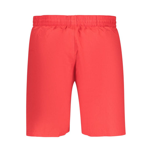 Rosso Polyester Mens Boxer