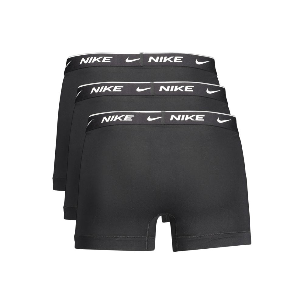Black Cotton Men's Underwear