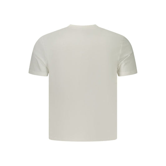 White Cotton Men's T-Shirt