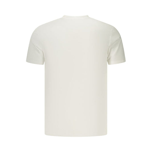 White Cotton Men's T-Shirt