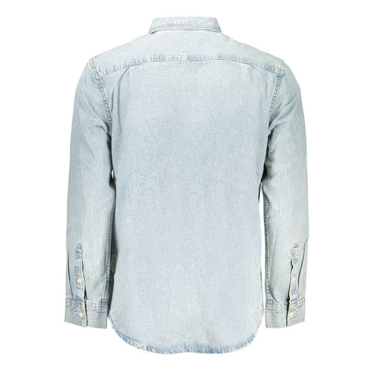 Azzurro Cotton Mens Shirt