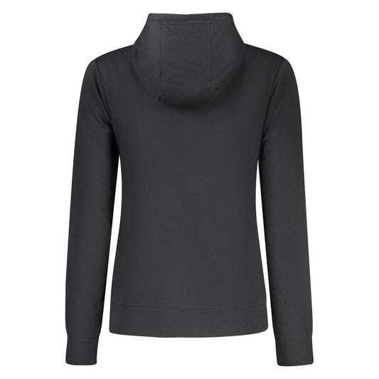 Black Cotton Women's Sweatshirt