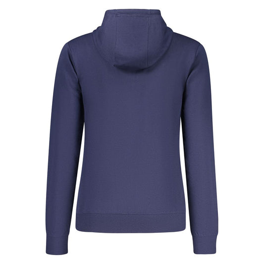 Blue Cotton Women's Sweatshirt
