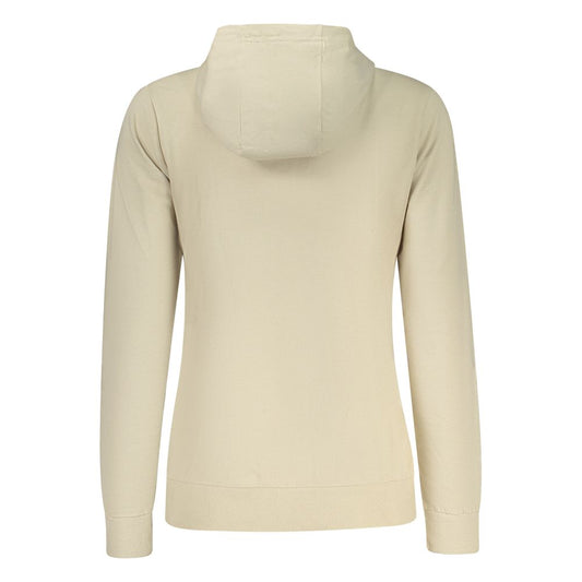 Beige Cotton Women's Sweatshirt