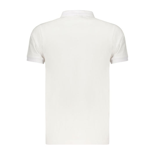 Blue Cotton Women Polo Shirt