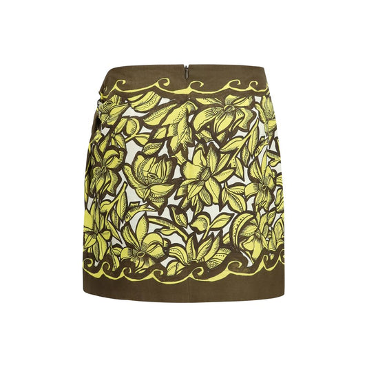 Multicolor Hemp Mini Skirt