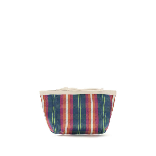 Multicolor Nylon Clutch Bag