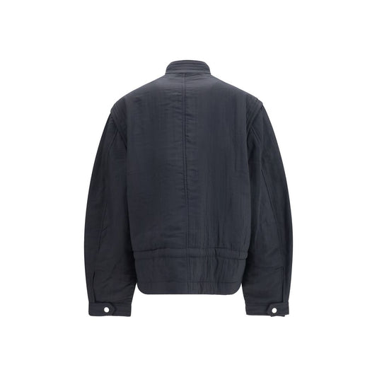 Black Modal Full-Length Jacket
