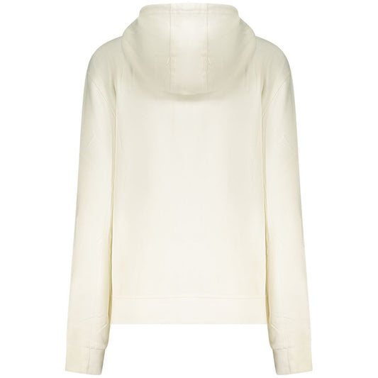 White Cotton Womens Sweatshirt