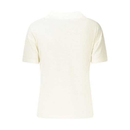 Bianco Viscose Women's T-Shirt