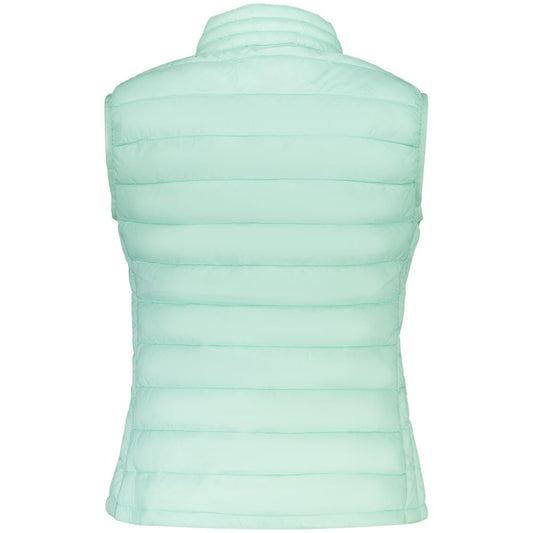 Green Polyester Women's Vest