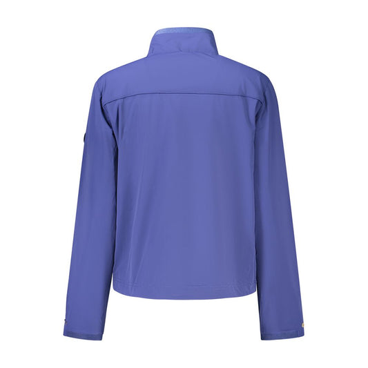 Blue Nylon Women's Jacket