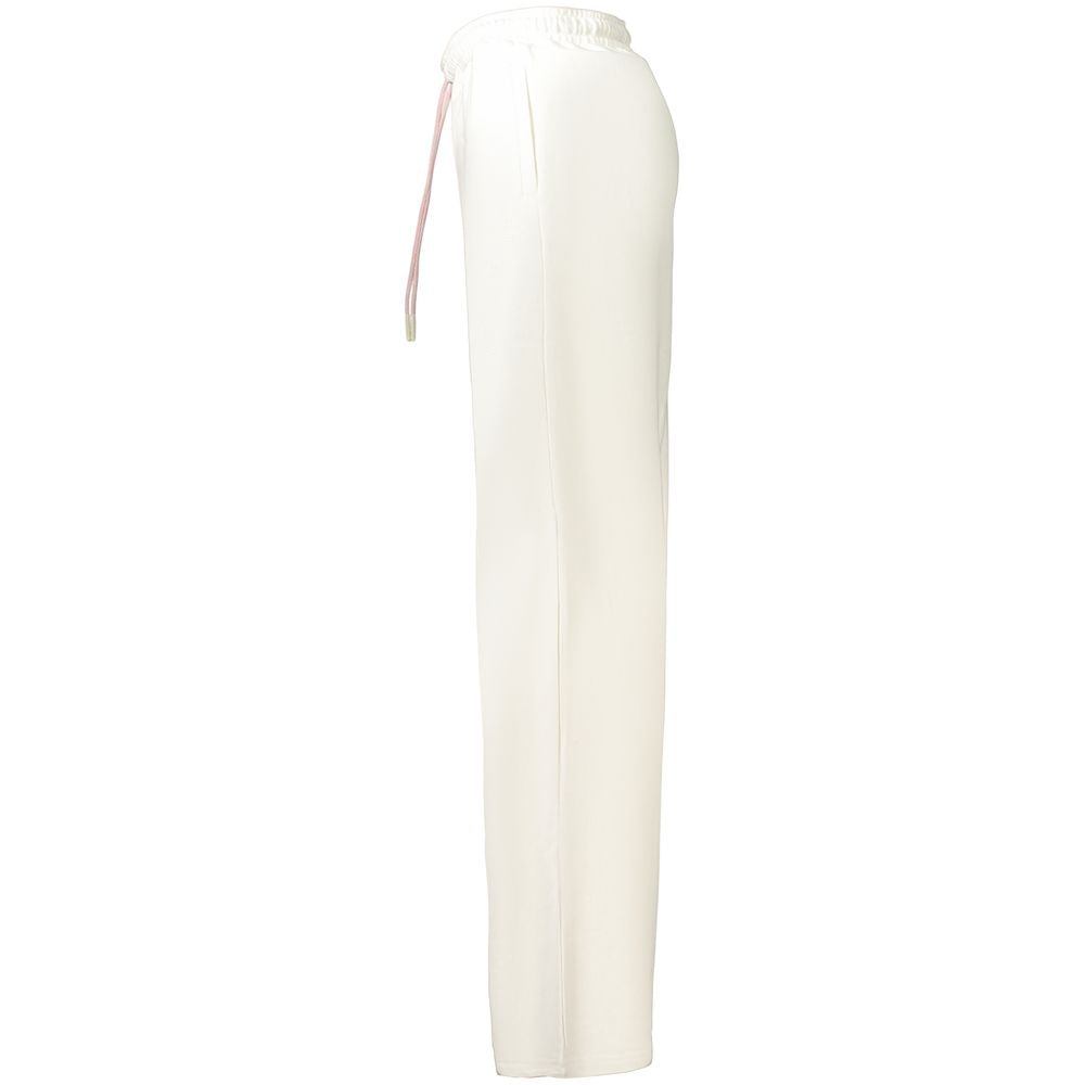 White Cotton Women's Pants