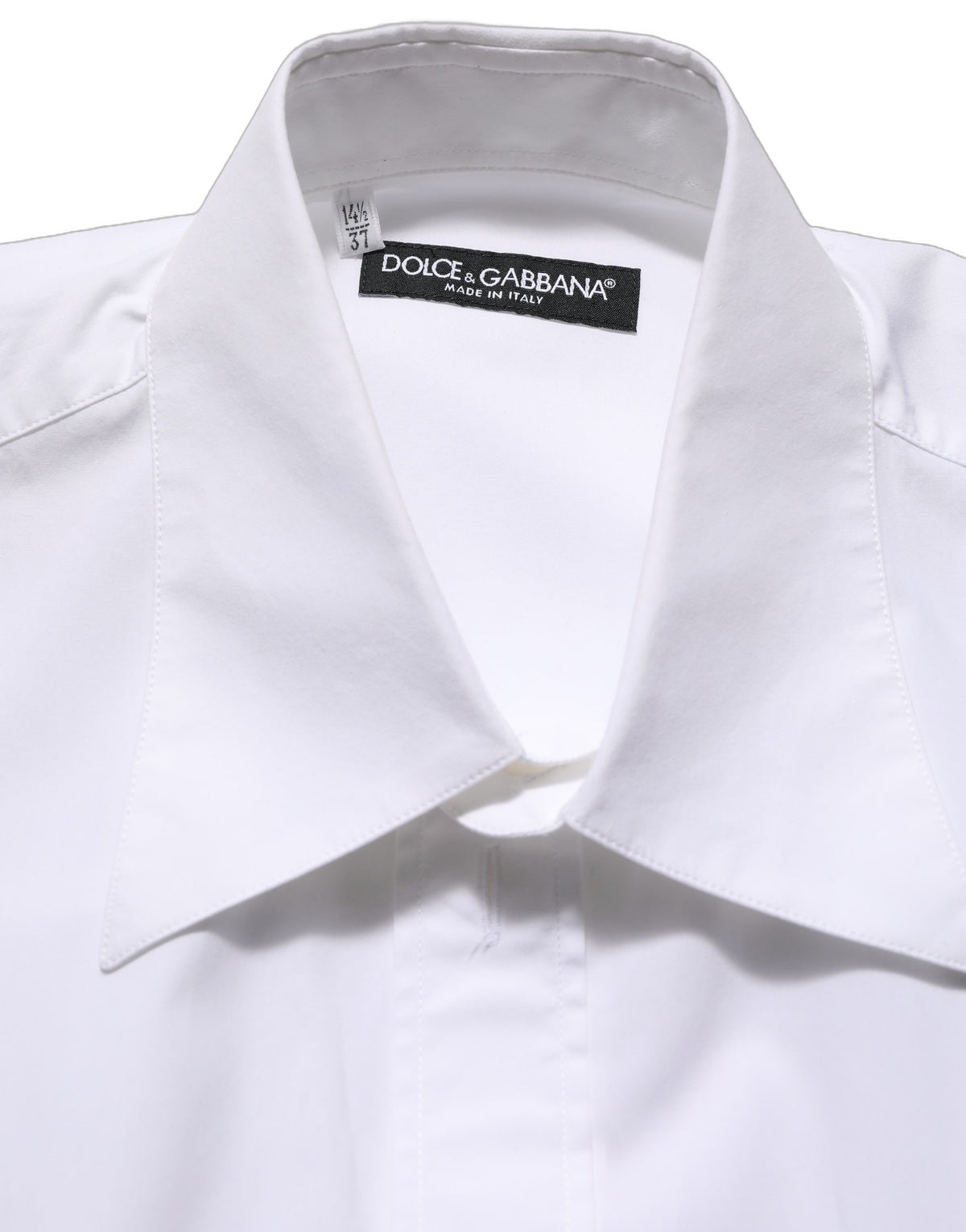 White Cotton Sleeveless Formal Dress Shirt