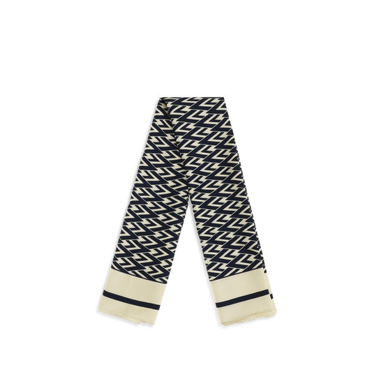 Beige Silk Scarf