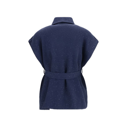 Blue Cotton Coat