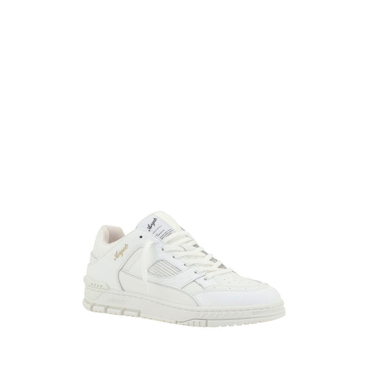 White Calf Leather Bos Taurus Athletic Sneakers