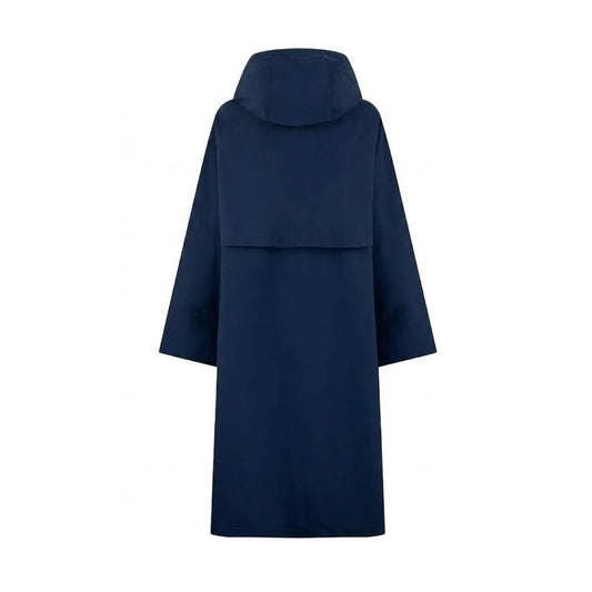 Blue Polyester Coat