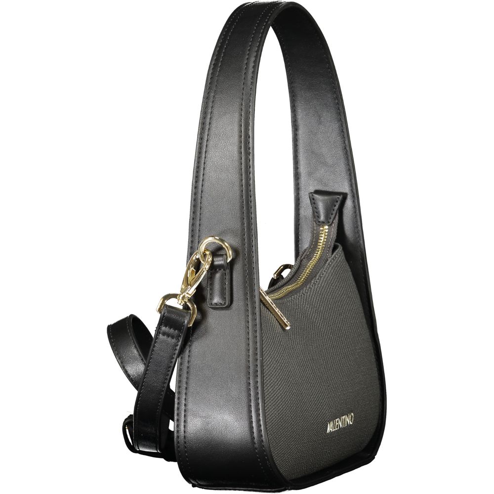 Black Polyurethane Women's Bag