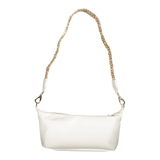 Bianco Polyurethane Women's Bag