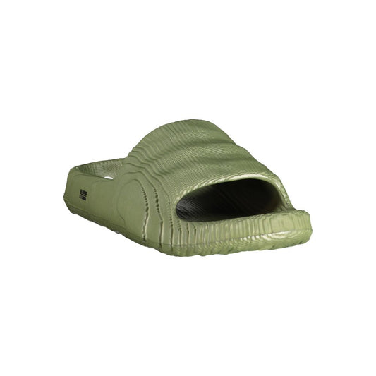 Green Polyurethane Men's Slipper