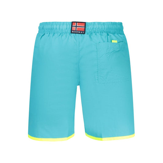 Azzurro Polyamide Men's Swimwear Shorts