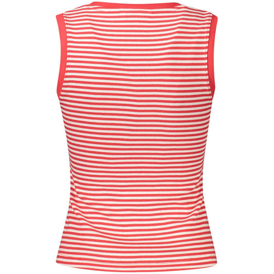Red Cotton Women's Tank Top
