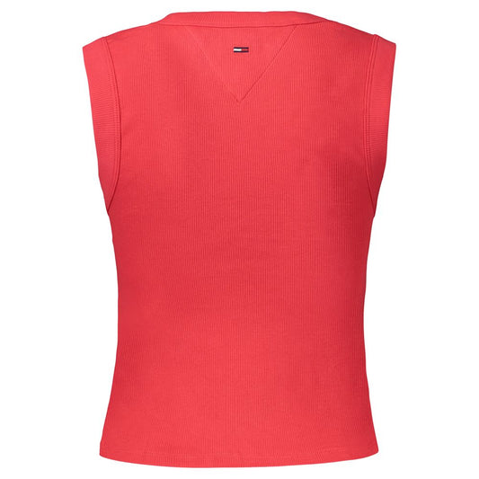 Red Cotton Women's Tank