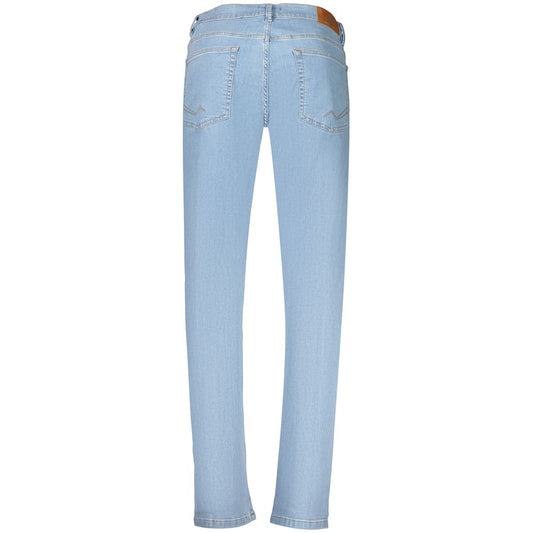 Blue Cotton Men's Jean