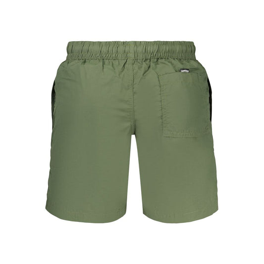 Green Polyamide Swim Shorts