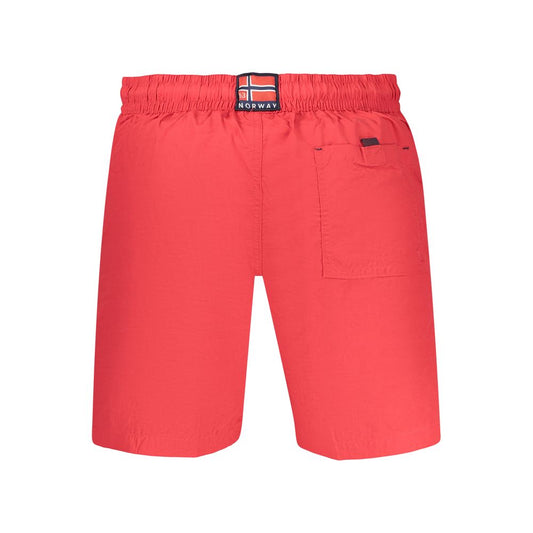 Rosso Poliammide Uomo Swimwear