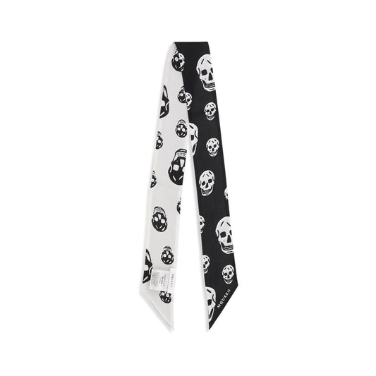 Black Silk Scarf