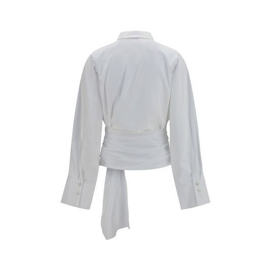 White Cotton Dress Shirt