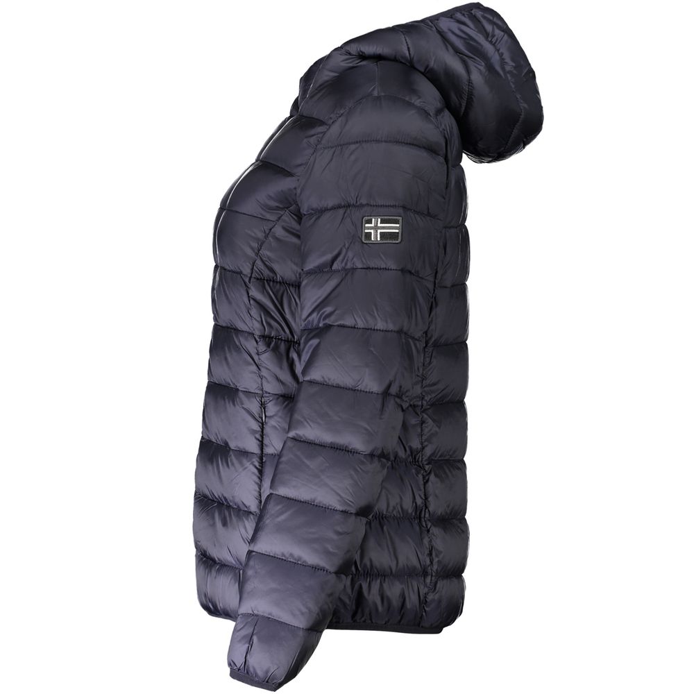 Black Polyamide Womens Jacket