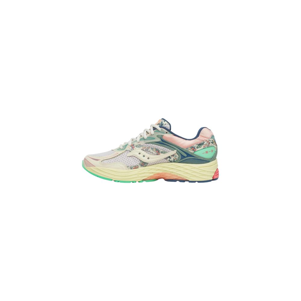 Beige Synthetic Athletic Sneakers