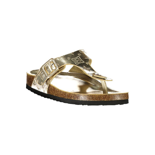 Gold Poliuretano Women's Slide