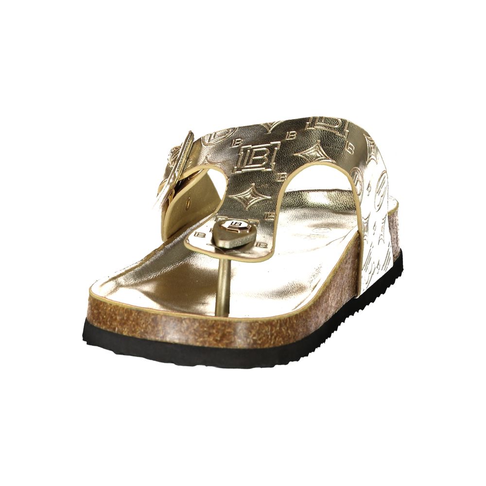 Gold Poliuretano Women's Slide