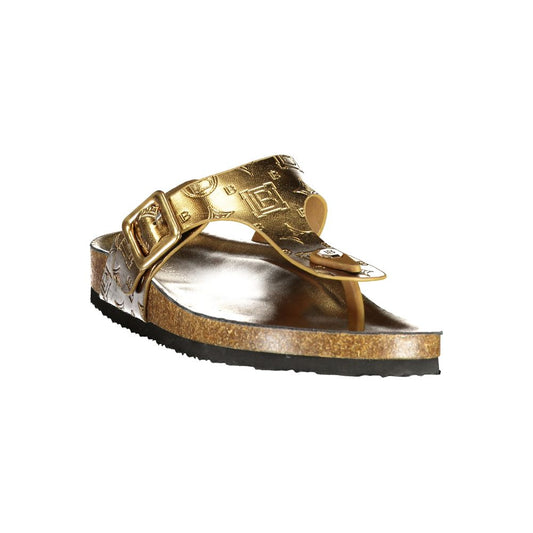 Bronze Polyurethane Women's Sandal