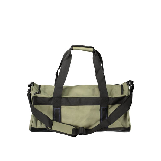 Green Polyester Men's Bag