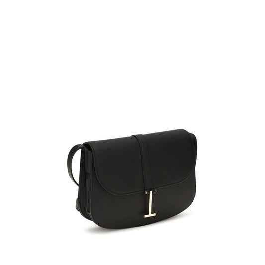 Black Calf Leather Bos Taurus Shoulder Bag