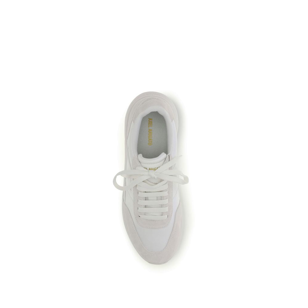White Calf Leather Bos Taurus Athletic Sneakers