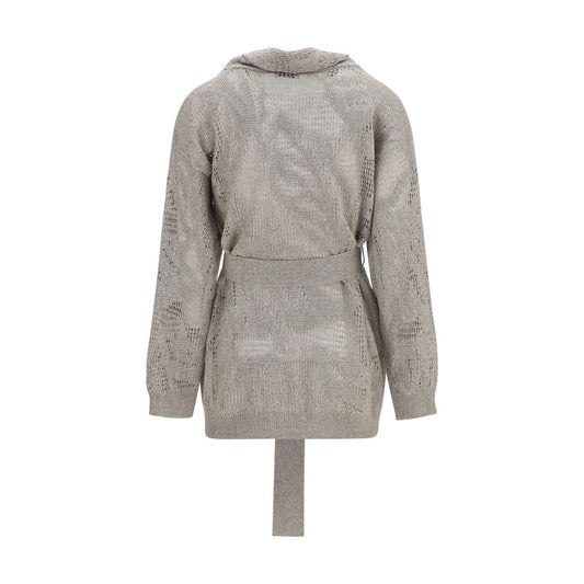 Beige Linen Cardigan
