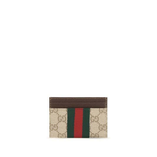 Beige Cotton Wallet