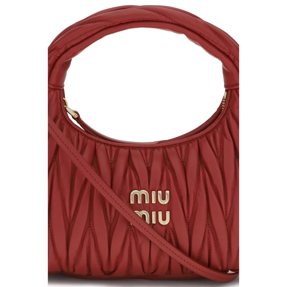 Red Calf Leather Bos Taurus Shoulder Bag