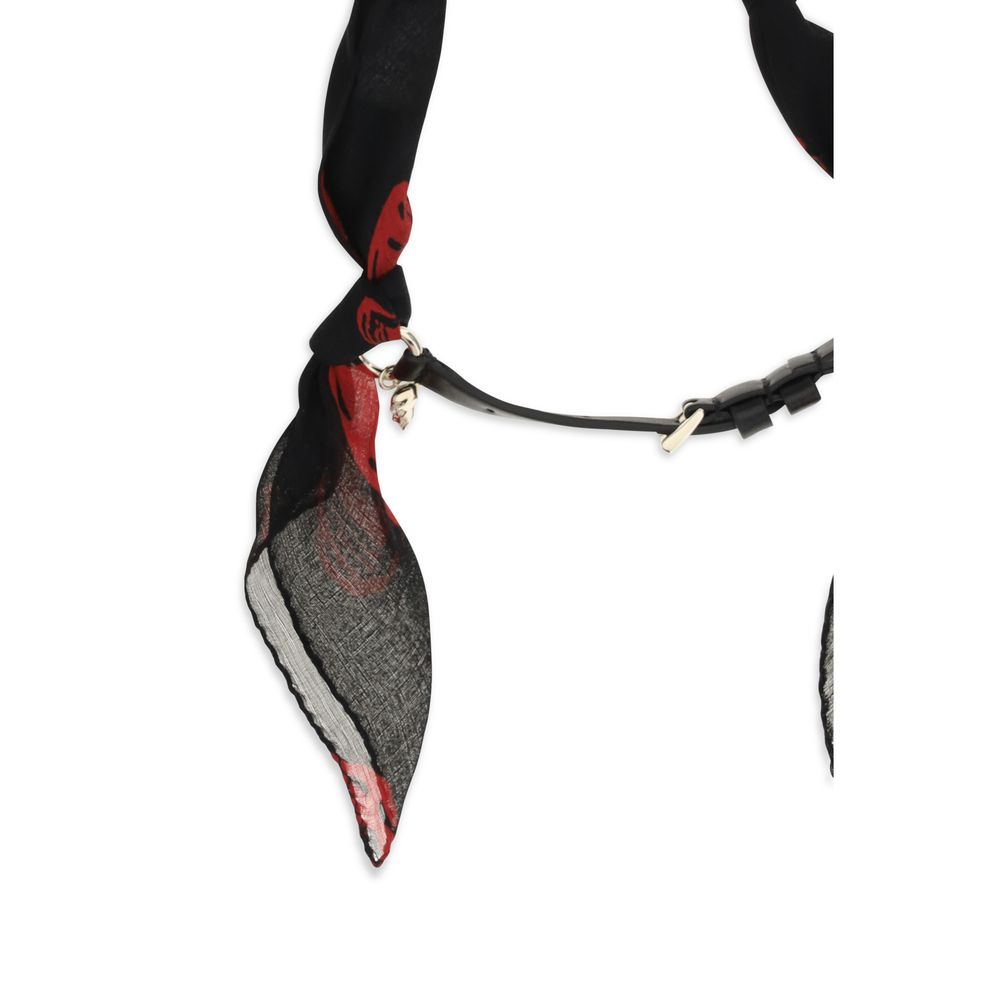Black Silk Scarf