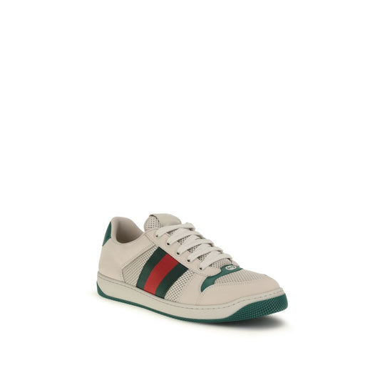 Beige Polyester Athletic Sneakers